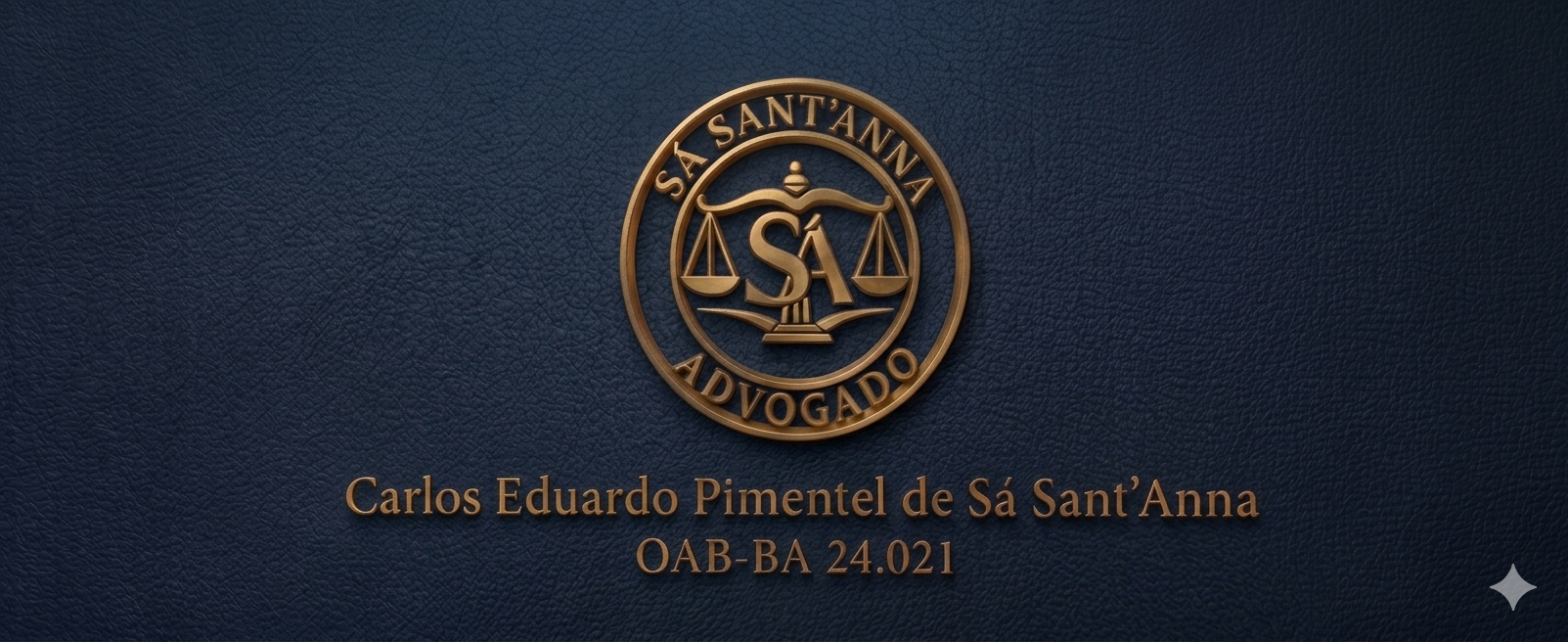 Logomarca Sá Sant'Anna Advogado